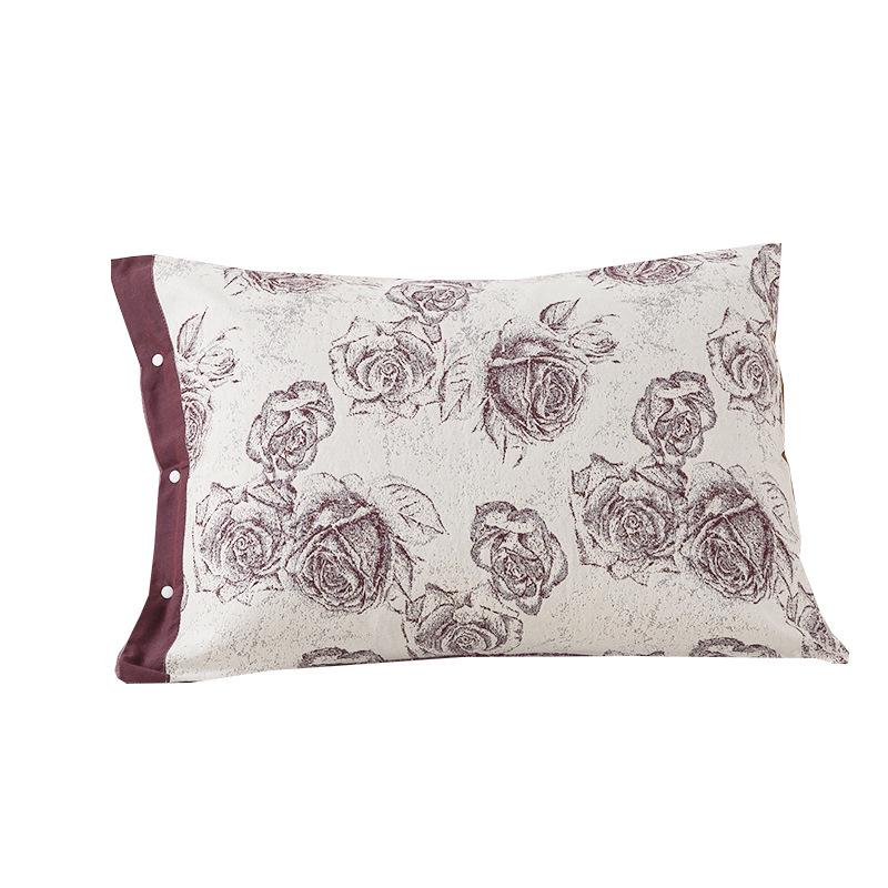 Gaze-Kissenbezug aus reiner Baumwolle: Kein Pilling, Kein Ausbleichen, Schweißabsorbierend, Fleckenresistent - Perfekt für Erwachsene.