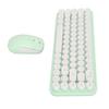 Typewriter Keyboard and Mouse Combo 68 Keys 2.4GHz Stable   Battery Powered Retro Typewriter Keyboard for  