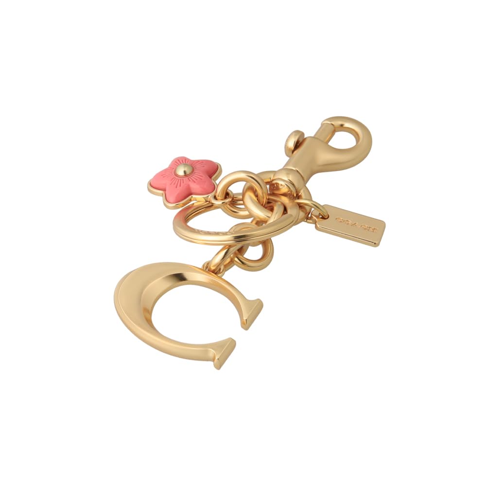 

Coach Логотип Подпись Цветок C Металлический Шарм для Сумки C8627 GDRRJ GD/Ириска [Б/у] золотой