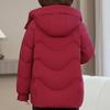 Plus Size XL-6XL Middle Age Women's Short Down Jackets Winter Parkas Hooded Elegant Loose Thick Warm Down Coats Woman Outerwears