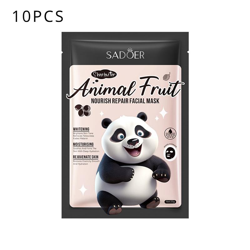 

SADOER Panda Shea Питательная восстанавливающая маска Увлажняющая маска 10pcs