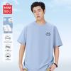 Tricou bărbătesc cu mânecă scurtă din bumbac pur