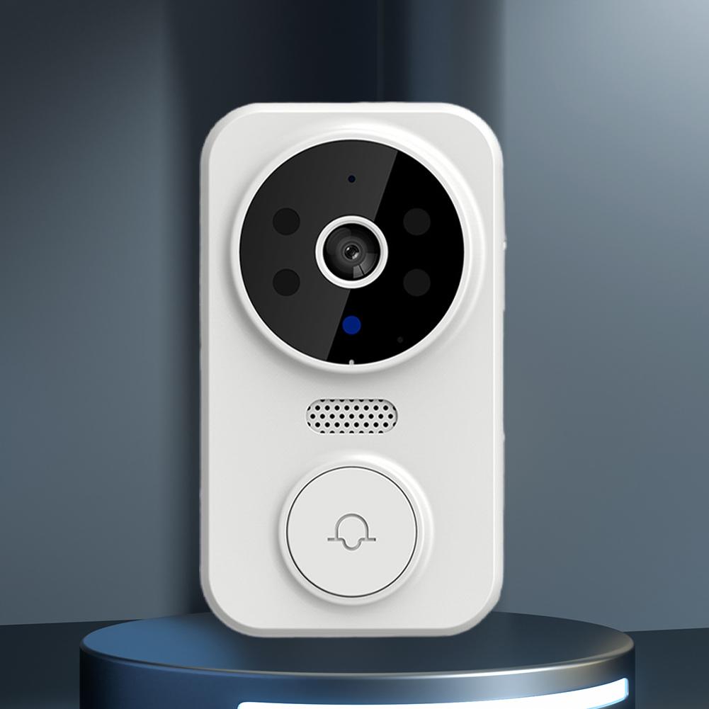 WiFi Smart Video Doorbell Camera 2-Way Audio Smart Visual Doorbell APP Remote Monitoring Intelligent Doorbell for Home Security