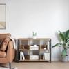 Artisan Oak Bookshelf 102 x 32 x 72.5 cm Engineered Wood