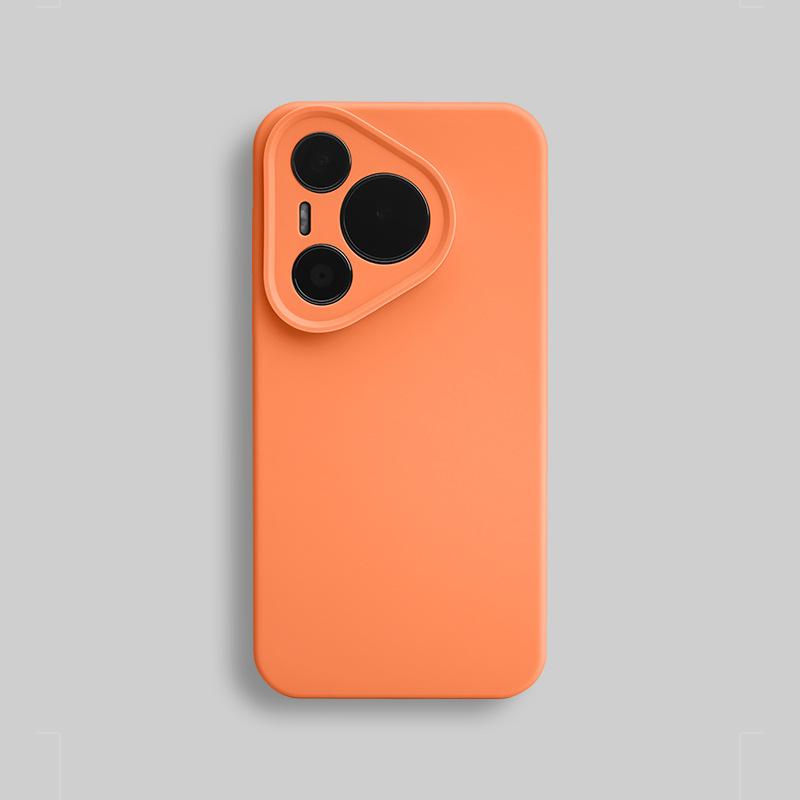 Pure color true liquid silicone is suitable for Huawei Pura70Pro + mobile phone case, fine hole all-inclusive, anti-drop soft cover.