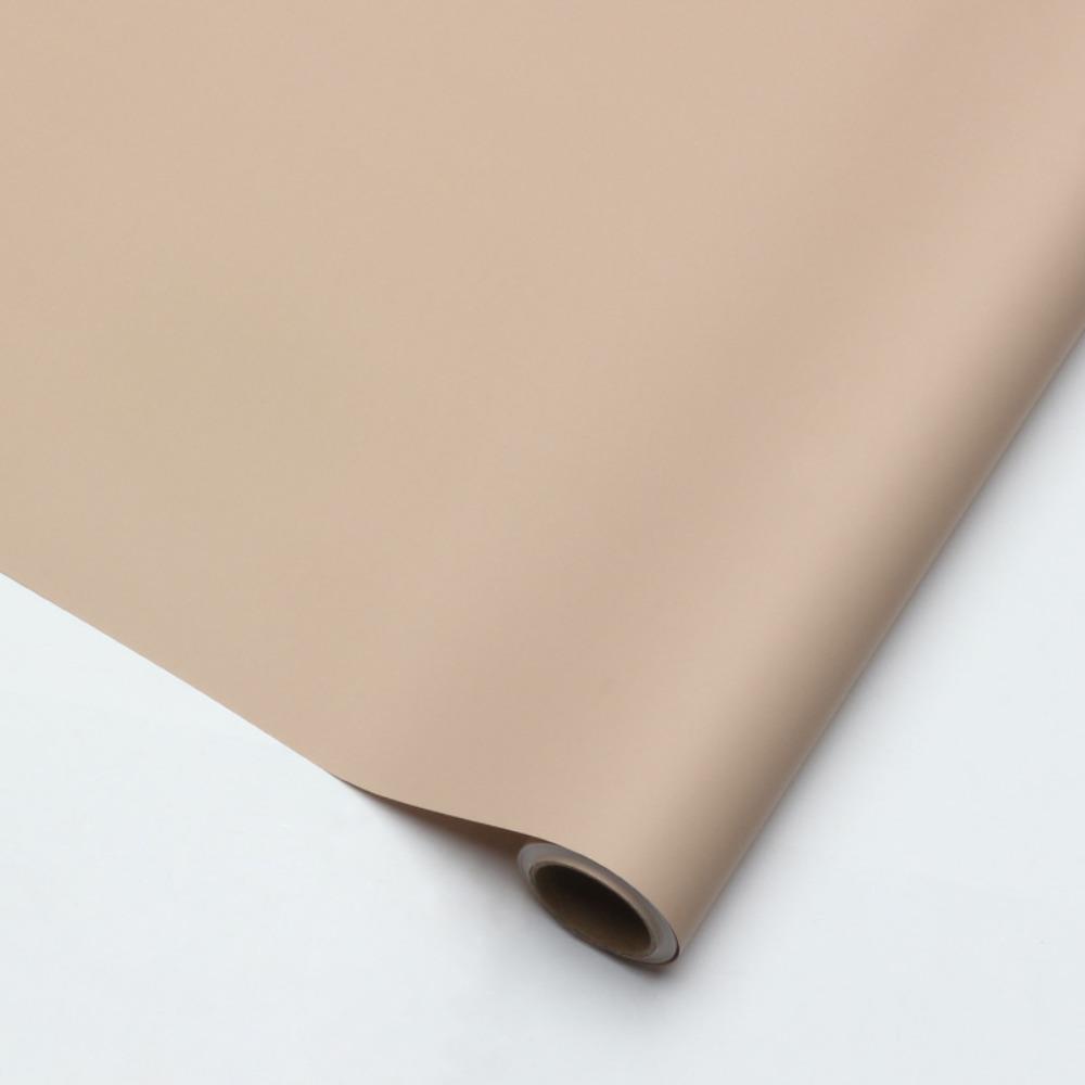 57cm*10m/Roll Flower Packaging Paper Waterproof Matte Flower Wrapping Paper Solid Color Vintage Printed
