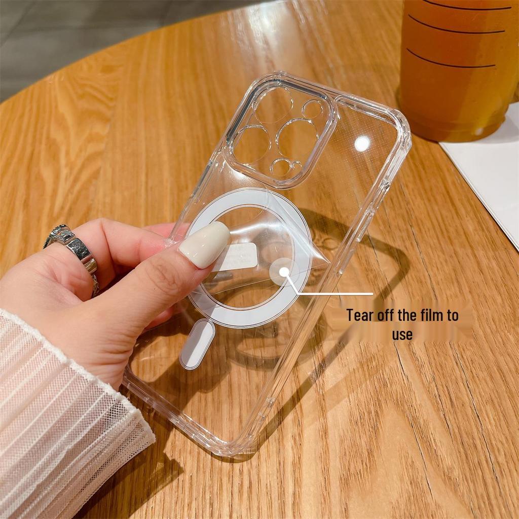 MagSafe Magnetic Clear Acrylic Case for Apple iPhone 15 Pro Max & iPhone 14