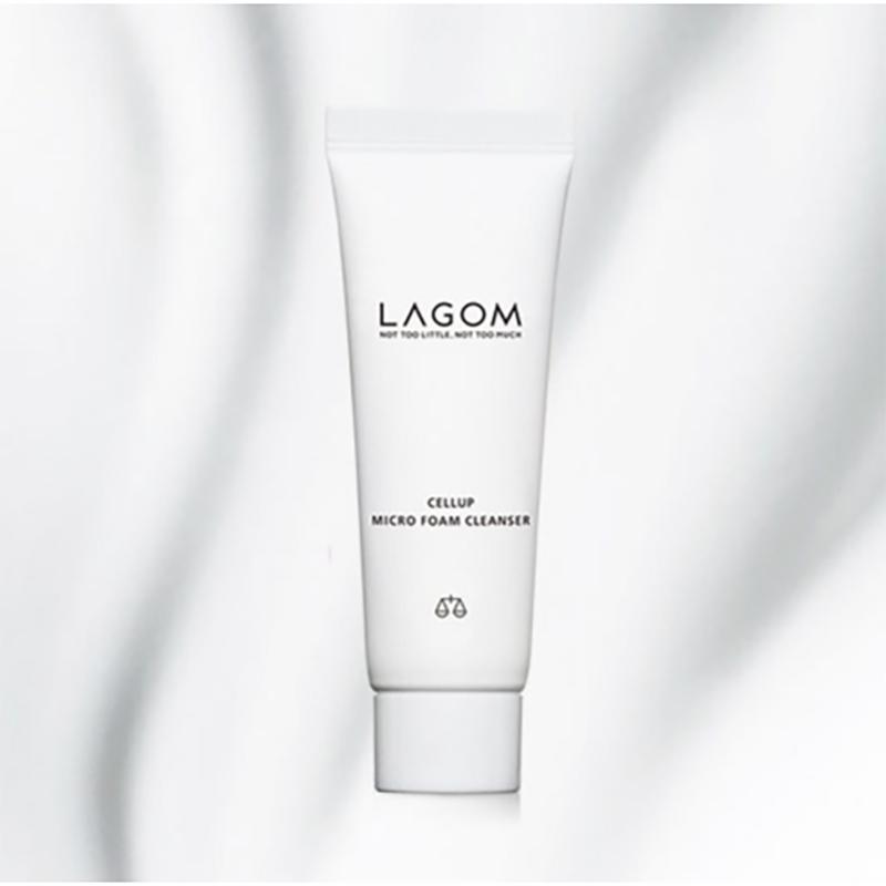 LAGOM Cellup Micro Foam Cleanser 150ml – Deep Pore Purifying & Moisturising Cleanser, Korean