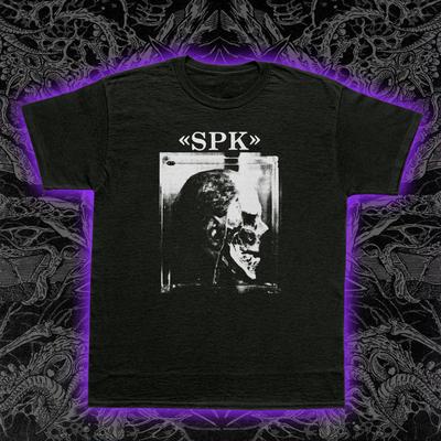 SPK T-Shirt Industrielle Noise Musik Kult Band Esoterisch Retro Goth T-Shirt S-5XL