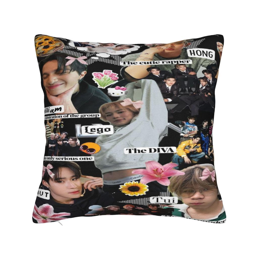 LYKN William Nut Hong Tui Pillow Case  Graphic Pillow Cover Funny Pillowcases For Living Room Sofa
