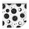Women and Astrology Wallpaper Graphite, Brown, Gray and Black 50x1000
