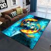 Modern Chinese Koi Tai Chi Yin Yang Area Rug Living Room Carpet for Children Play Home Deco Anti-slip Floor Mat and Carpets Gift