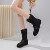 Spring and Summer Fairy Wind Lace Cool Boots Female Inner Height Increase Hollow Breathable Short Boots Small Martin Boots Net Boots