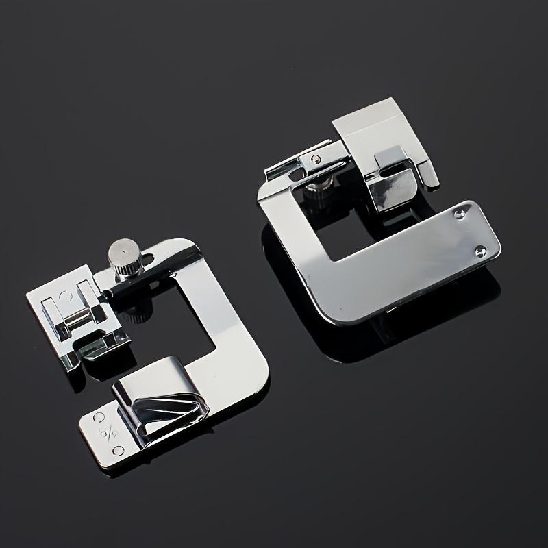 1pc of Household Multifunctional Sewing Machine Accessory with Edge Wrapping Roller Presser Foot (compatible with 6/8 Series Models)