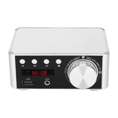 HIFI Bluetooth 5.0 Digital Ljudförstärkarkort Minneskortspelare 50W x 2 Stereo för AMP