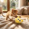 Bite Resistant Plush Dog Toy Ball Soft Squeaky Dog Toy Cute Dog Training Toy Ball  Fetch Play