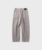 NONBLANK Garment Dyed Curved Denim Pants_Beige