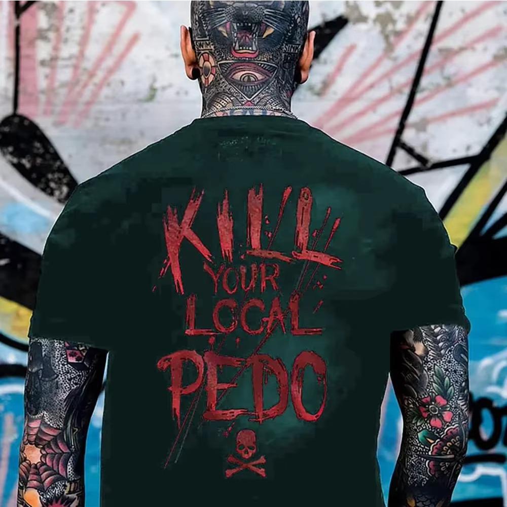 Hot Sale Summer New Weird Pattern  3D Printed T-Shirt High-end Fashion Men's Elastic Material Casual Short Sleeve T-Shirt Plus