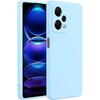 Vāciņš - Xiaomi - Redmi Note 12 Pro 5G - Silikona TPU - Īpaši plāns - Elastīgs - Debeszils