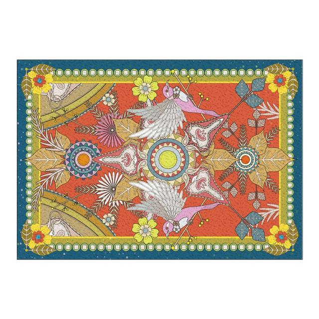 Entrance Door Bohemian Mandala Pattern Carpet Non -Slip Bath Mat Soft Living Room Bedroom Decorative Carpet Mat For Children