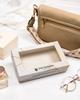 Spacious women's leather wallet with snap and zipper - Peterson