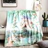 Shining Nikki Theme Blanket Suitable For The Sofa Camping And Travel Made Of Soft Flannel Material An Ideal Gift For Occasions Such As Birthday