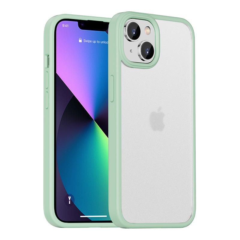 

The Apple 14promax Phone Case Is Shockproof and Suitable for The IPhone14 Protective Case 14pro with A Matte Skin Feel Apple 13promax зелёный