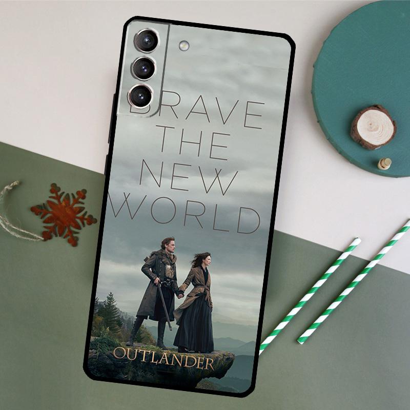 

Outlander Jamie and Claire Phone Case For Samsung Galaxy S25 S26 Ultra S20 S21 S22 S23 S24 Plus S10 S25 FE Back Cover Galaxy S25
