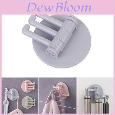 Versatile Rotatable Seamless Adhesive Hook Ideal For Kitchen Towel Wall Hanger Organization