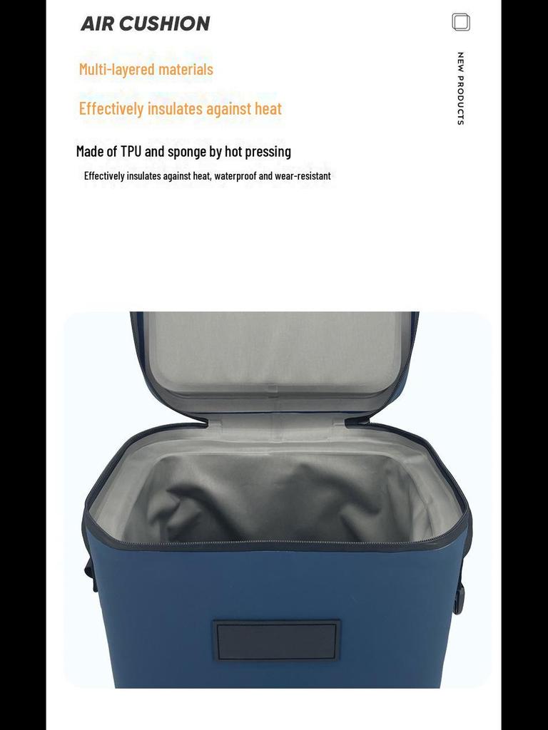 18L Waterproof TPU Insulated Outdoor Picnic Cooler Box