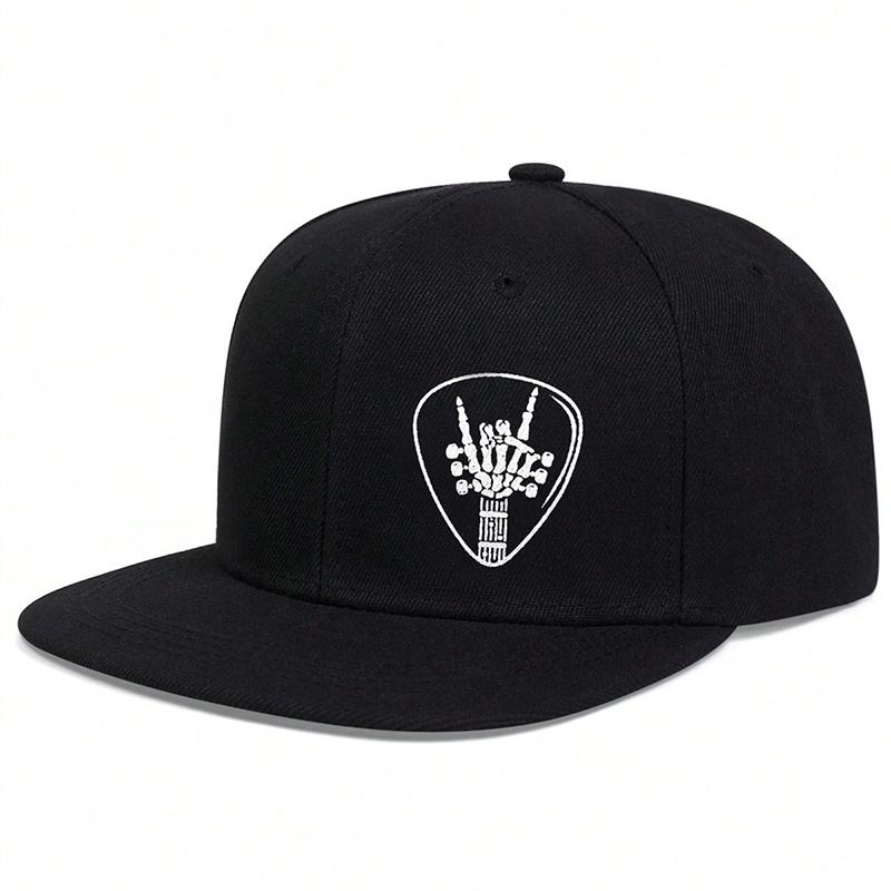 Unisex Skelett Finger Stickerei Hip-Hop Hüte Frühling Herbst Outdoor Verstellbar Lässig Baseballkappen Sonnenschutz Hut