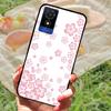 Per cover custodia TCL 501 Per TCL501 Silicone Morbido Marmo Nero Paraurti Funda Coque per TCL 501 T433D Protezione Completa 2024