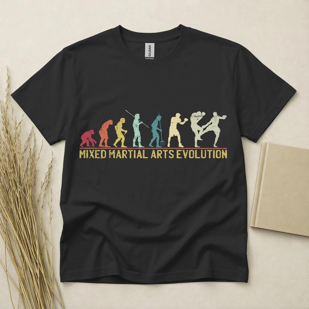 Mixed Martial Arts Evolution Children's Children's Children's T  Children's T-shirt Funny MMA Gift Gildan Heavy Cotton Tee