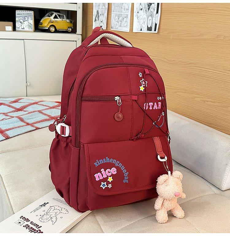 Schoolbag New Mori Cute High Value Light Leisure College Style Schoolbag Junior High School High School Students Large Capacity Backpack