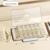 Miflame Portable 28-Compartment Pill Organizer