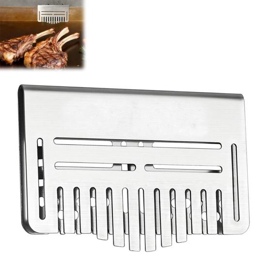 Stainless Steel Griddle Accessories for Blackstone Grease Gate Dishwasher Safe Double-sided Grease Flap Food Mesh Screen Goalie Cover Kitchen Gadgets