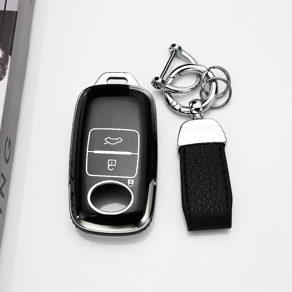 Auto Shell Keyring Case Keyless Protector Car Key Cover for Toyota Veloz Avanza Rush Daihatsu Genuine Perodua Yaris Ativ Raize