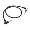 TRS to TRRS Adapter Multifunctional 3.5mm Microphone Cable Compatible for RODE SC7 35cm 13.8in