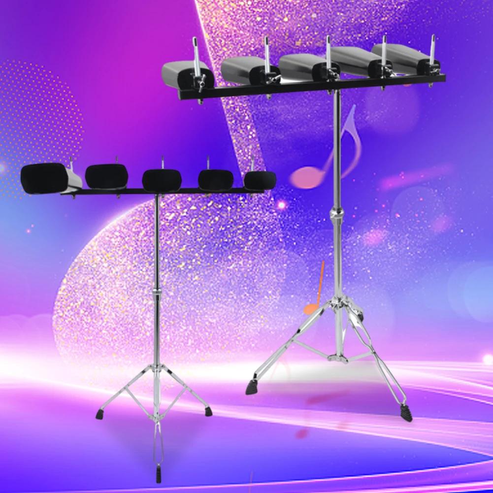 Jazz Drum Cowbell Loud Cow Bell Drums Crisp Cowbell Percussion Instruments Metal Cowbell for Concert Band Gatherings