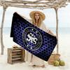 Asciugamano da Spiaggia Blu Chelsea Football Club Super Morbido Microfibra Tessuto Quickdry Confortevole Leggero Adatto per Nuoto, Palestra, Campeggio