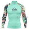 Pánské tričko s dlouhým rukávem Rash Guard na surfování Ochrana proti UV záření Rychleschnoucí Plavky Potápění Surfování Vodní sporty
