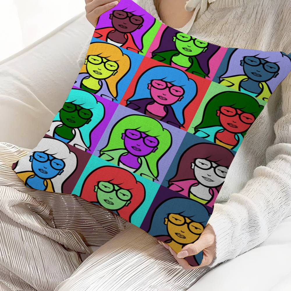 Anime D-Daria Pillow Cover Sofa Cushion Cover Home Room Decoration Children Gift