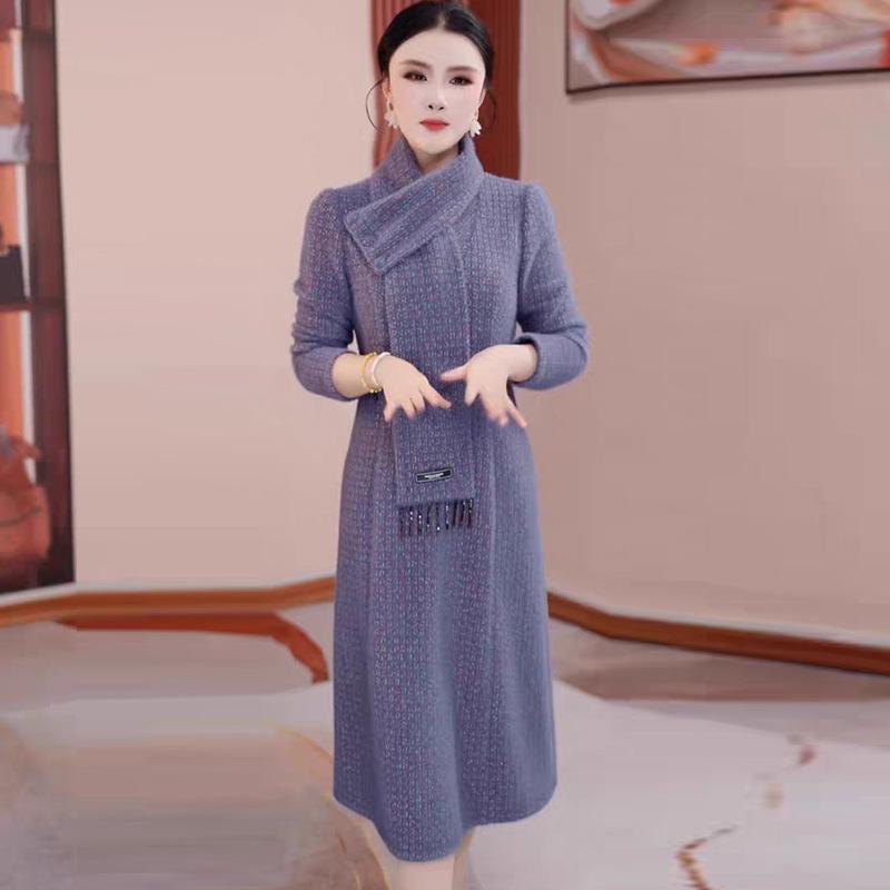 

Elegant Plus Size Winter Dress - 2025 Collection for Women Large