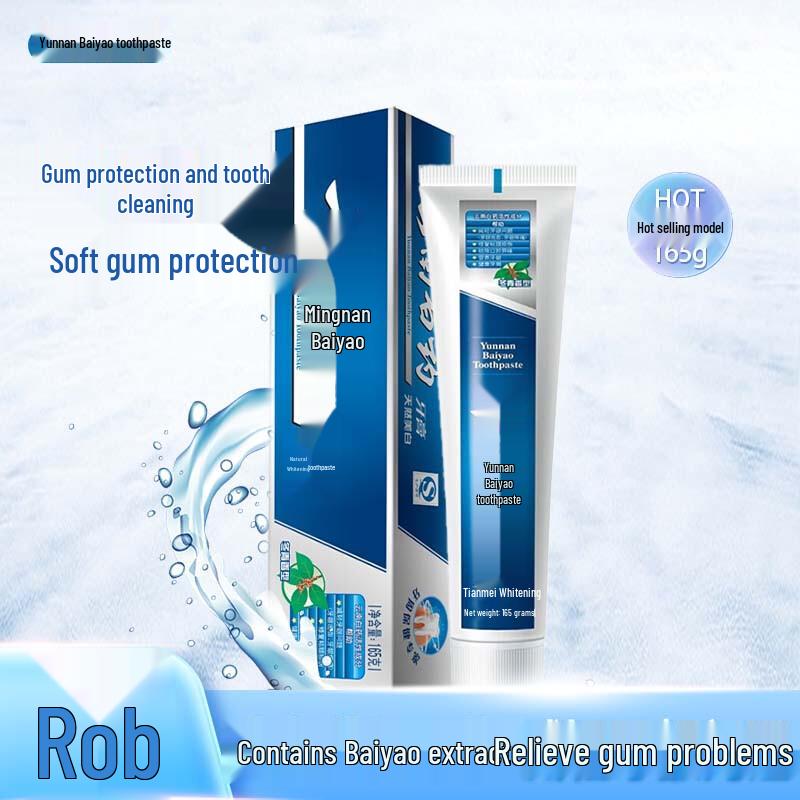

Yunnan Baiyao Toothpaste for Healthy Gums & Fresh Breath