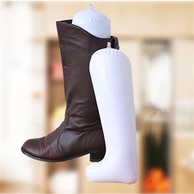 2 Stück Nützlicher Kunststoff-Schuhaufhänger 50 cm 32 cm Aufblasbarer Damen-Langstiefel-Schuhständer Halter Strecker Unterstützung Former Schuhspanner