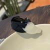 Cartoon Animal Hair Clip Acetic Acid Shark Clip Cute Acetate Cat Hair Claw  Female