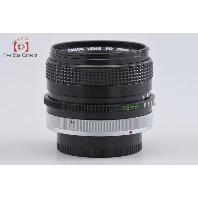 Used [Used] Canon FD 28mm f/3.5 S.C.