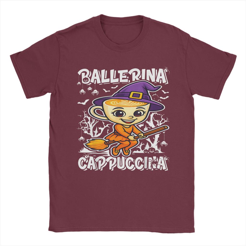 Halloween Italian Brainrot (2) Men's T Shirt Unique Tee Shirt Short Sleeve Round Collar T-Shirts Cotton Gift Tops