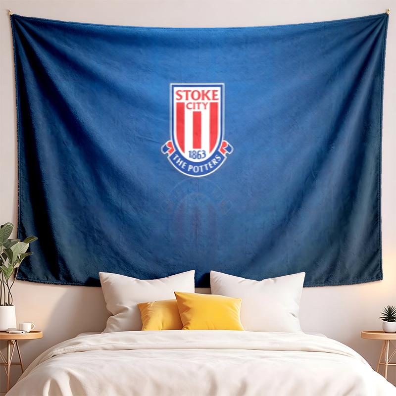 Stoke City Football Club Tapestry highquality for decorating living room bedroom dorm walls ideal as bedroom wallart orholiday gift