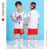 Children's Basketball Clothes Wholesale Sports Clothes Summer Jerseys Men's and Women's Children's Clothes Can Be Printed Number Performance Training